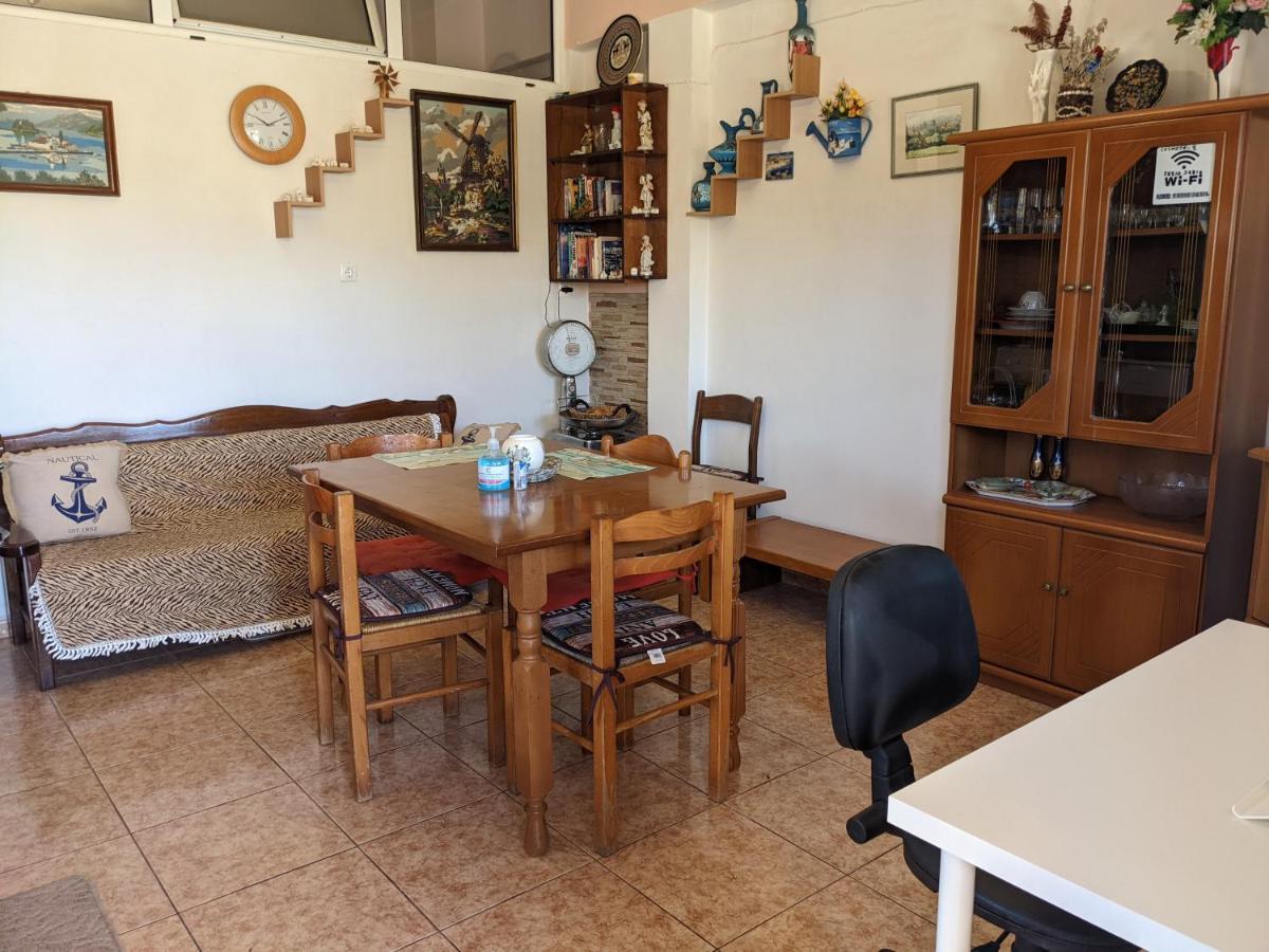 Modern 1-Bedroom With Bbq & Roof Garden Near Beach Stalós Exterior foto